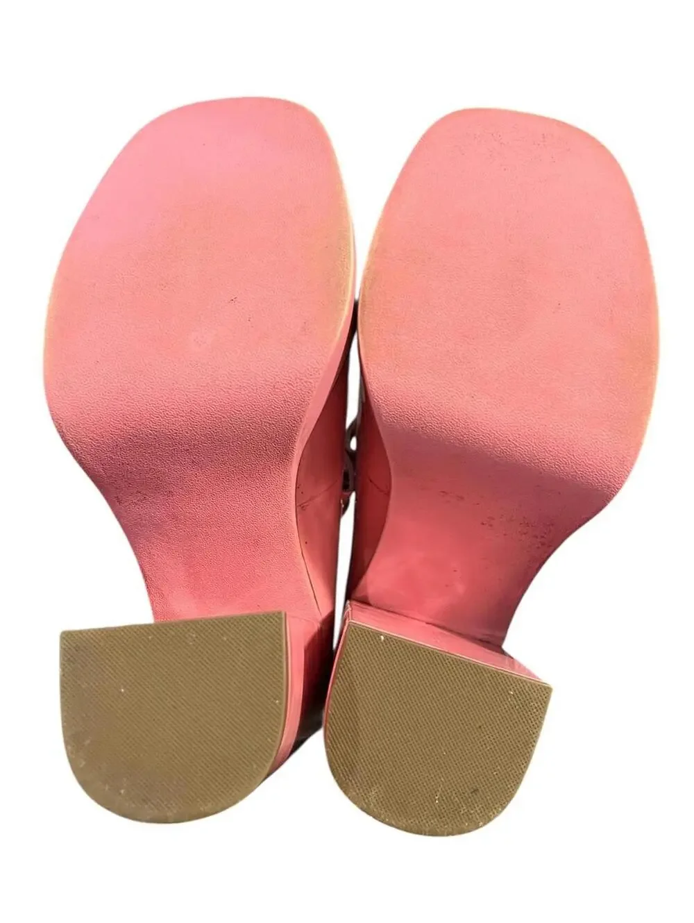 Steve Madden Twice Pink Patent Platform Mary Jane Euphoria Cassie Howard 8.5